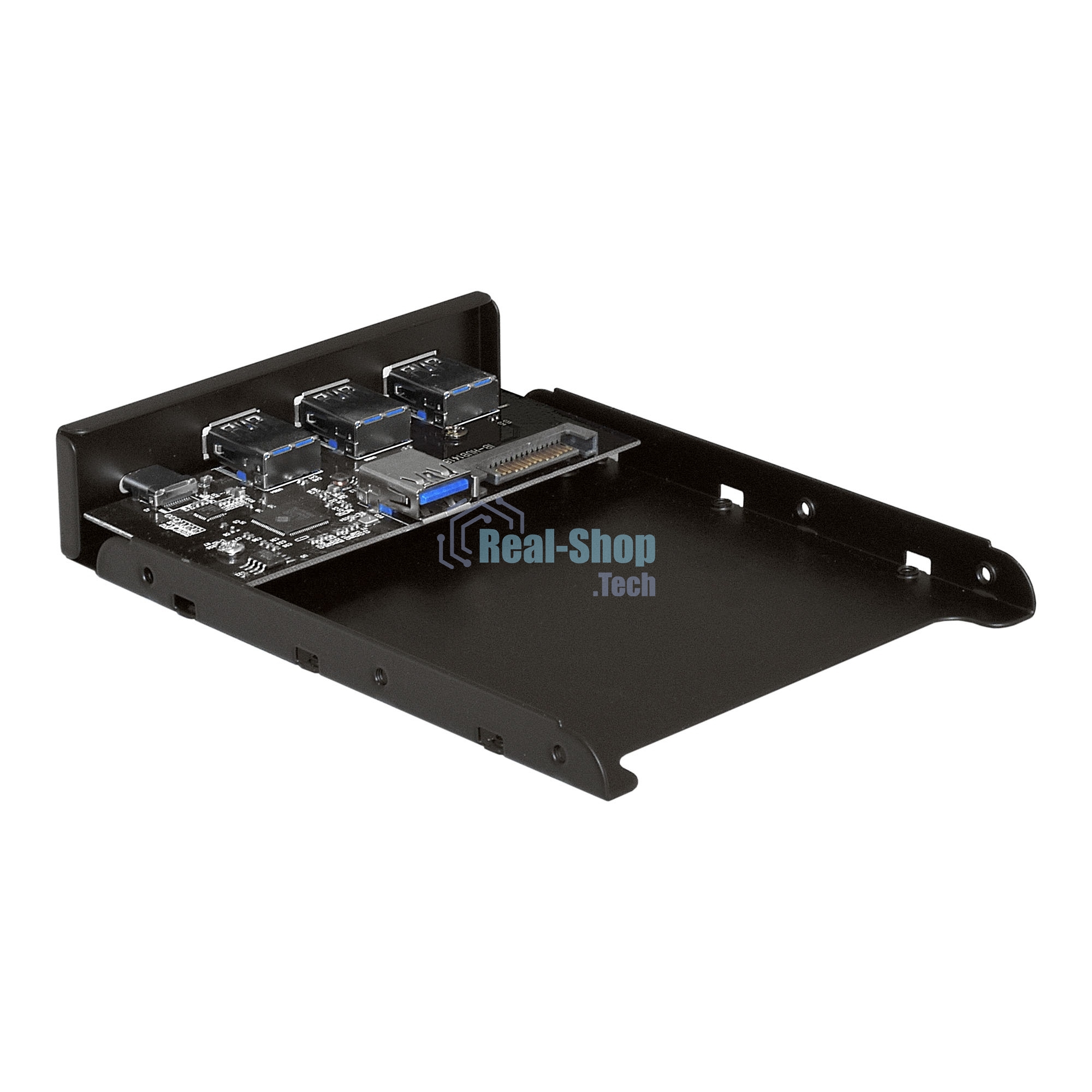 Планка USB на переднюю панель ExeGate U3H-623, 3,5