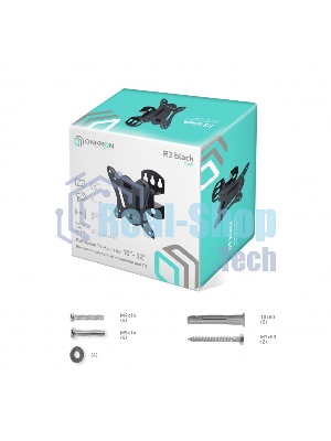 Кронштейн ONKRON Кронштейн ONKRON 17-27'' макс 100*100 мм, наклон -+ 8º, поворот: 45°, от стены 85 мм, макс вес 25кг, черный