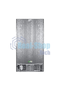 Холодильник Maunfeld MFF177NFSB черный глянц. двухкамерный 263/170л морозилка сбоку, No Frost, Side by Side