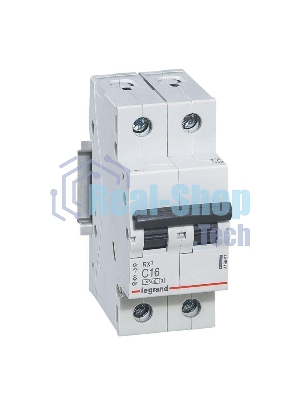 Выключатель автоматический модульный 2п C 16А 4.5кА RX3 Leg 419697