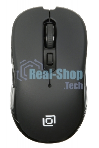 Мышь беспроводная Oklick 610MWC черный, 1600 dpi, радиоканал, USB/USB-C, кнопки - 6