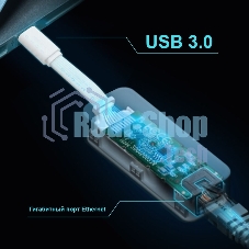 Сетевой адаптер TP-Link UE300C USB Type-C to RJ45 Gigabit Ethernet Network Adapter, USB 3.0 port, 10/100/1000 RJ45 port, Foldable,Portable and Lightweight design, Plug and Play