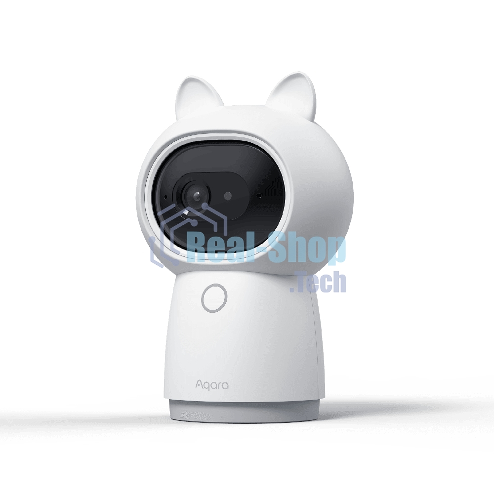 Камера AQARA Camera Hub G3/Камера+ управления/Управление жестами/Камера 360/2K 2304х1296p/Протокол связи:Zigbee/WiFi/Питание:USB-C/белый CH-H03