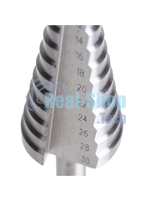 Сверло по металлу ступенчатое Kranz 4,0-30,0 мм 98 мм 62 HRC