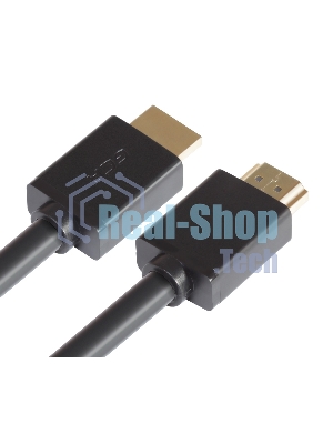 Кабель GCR 1.0m HDMI 1.4, 30/30 AWG, позолоченные контакты, FullHD, Ethernet 10.2 Гбит/с, 3D, 4Kx2K, экран