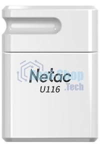Флешка USB Netac U116 32 Gb <NT03U116N-032G-30WH>, USB 3.0, миниатюрная пластиковая белая
