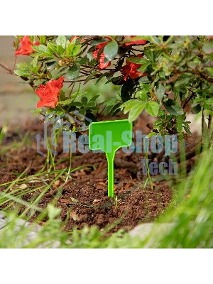 Табличка Palisad посадочная 35х55мм пика110 мм 20 шт.