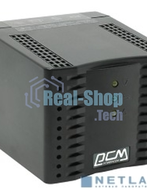 Стабилизатор напряжения Powercom TCA-2000 1000Вт 2000ВА черный