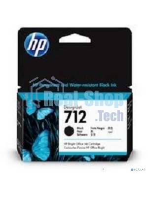 Картридж струйный HP 712 3ED70A черный (38мл) для HP DJ Т230/630