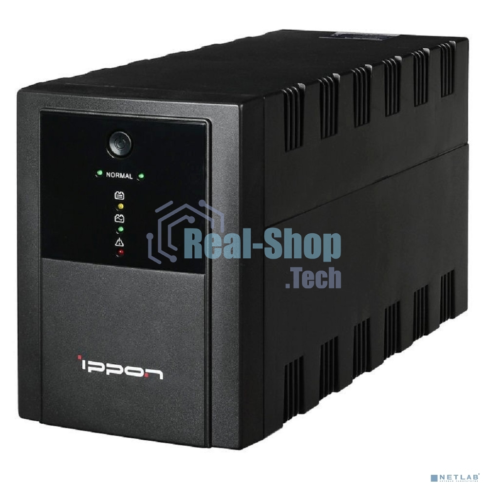 Источник бесперебойного питания Ippon Back Basic 1500 / 1500 ВА / 900 Вт / 6 x IEC 320 C13