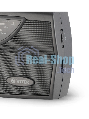 Радиоприемник Vitek VT-3591 (GY) LED индикатор Телескопическая антенна Тип батареек	UM-1