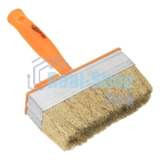 Кисть-ракля Sparta 40х140 мм, натуральная щетина, пластмассовый корпус, пластмассовая рукоятка