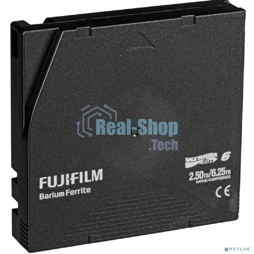 Ленточный накопитель Fujifilm LTO-6 RW 6,25Tb (2,5Tb native) Tape [16310732] аналог 00V7590 / C7976A