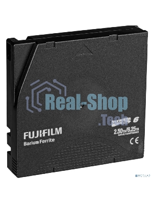 Ленточный накопитель Fujifilm LTO-6 RW 6,25Tb (2,5Tb native) Tape [16310732] аналог 00V7590 / C7976A
