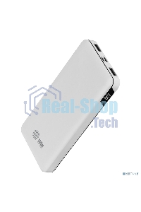 Портативный аккумулятор Cactus CS-PBFSKT-10000 10000mAh 2.1A 2xUSB белый