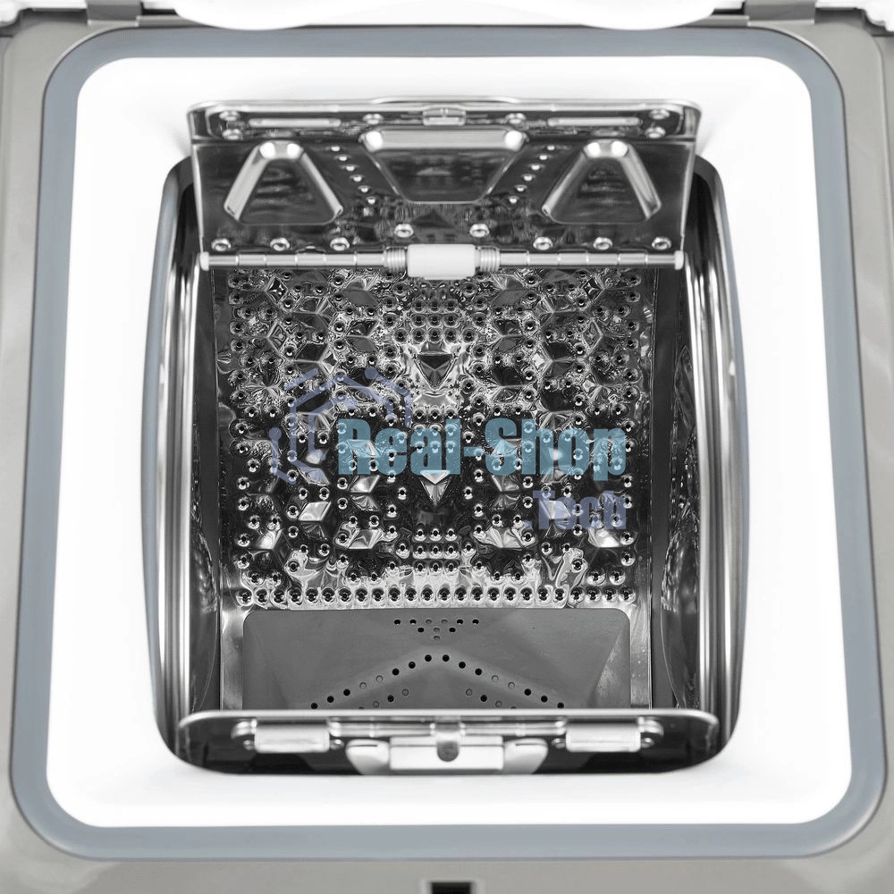 Стиральная машина Maunfeld SILVER MFWM127ISSL серебристый, загрузка вертикальная 7 кг, 1200 об/мин., класс: А+++
