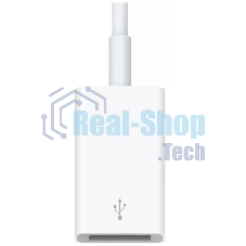 Адаптер Apple MJ1M2ZM/A USB-USB-C белый 0.11м (MJ1M2FE/A)