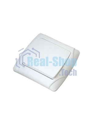 Выключатель 1-кл. СП Маргарита 10А IP20 белый Universal М0021