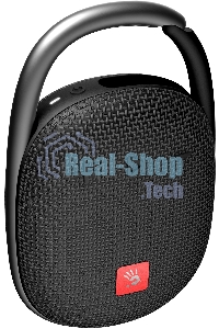 Портативная колонка A4Tech Bloody S5 Lock черный 5W 1.0 BT 10м 1600mAh (S5 LOCK BLACK)