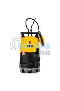 Дренажный насос для чистой и грязной воды Denzel DP-450S, 450 Вт, напор 6 м, 12000 л/ч