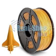Филамент NVPrint ABS Gold для 3D печати диаметр 1.75мм длина 330 метров масса 1 кг