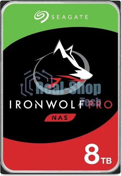 Жесткий диск Seagate SATA-III 8Tb ST8000NT001 NAS Ironwolf Pro 512E (7200rpm) 256Mb 3.5