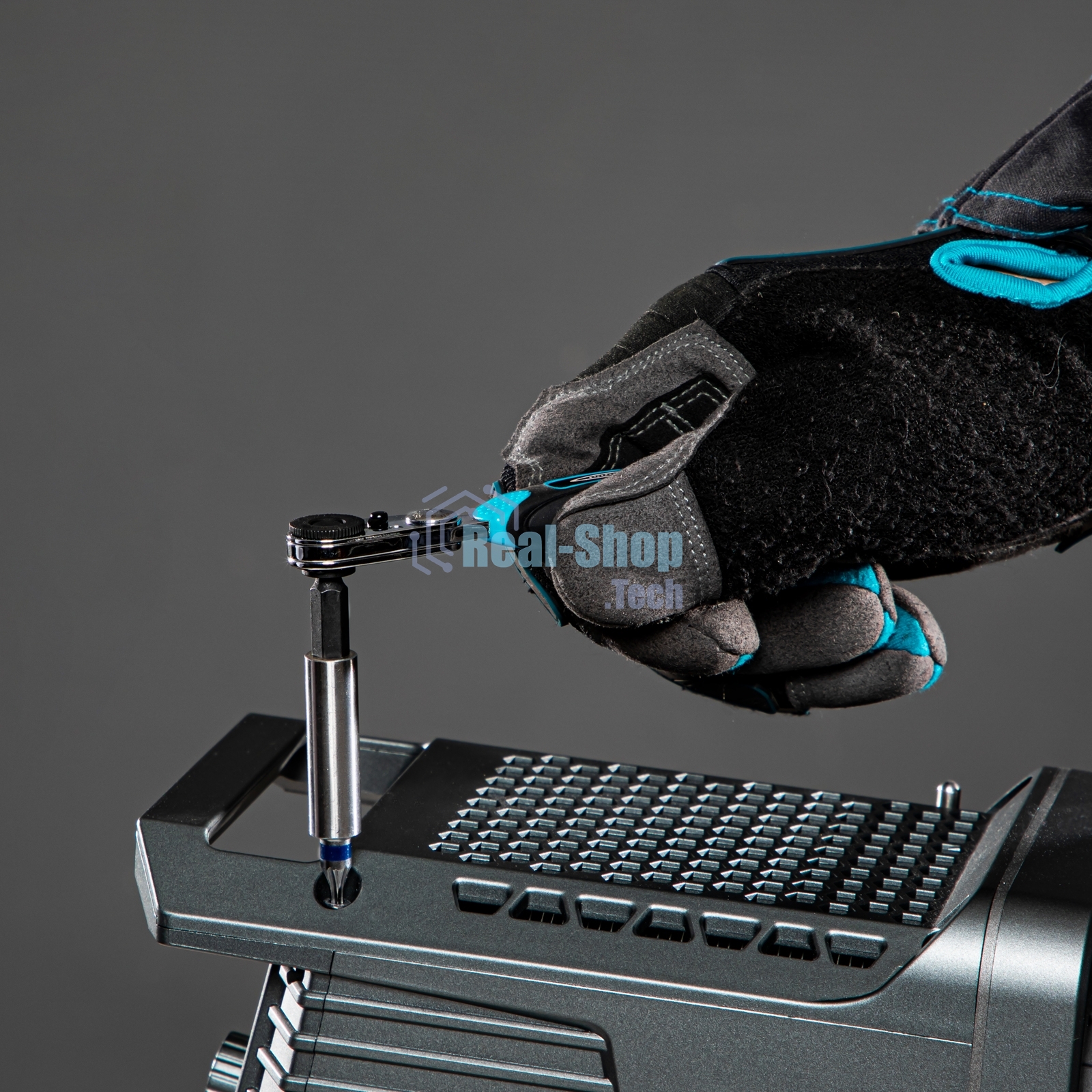 Набор бит Gross 11625 и головок торцевых 1/4'' карданный ключ трещотка адаптер s2 37 шт.