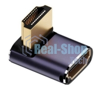 Переходник HDMI угловой папа-мама вверх