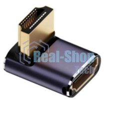 Переходник HDMI угловой папа-мама вверх