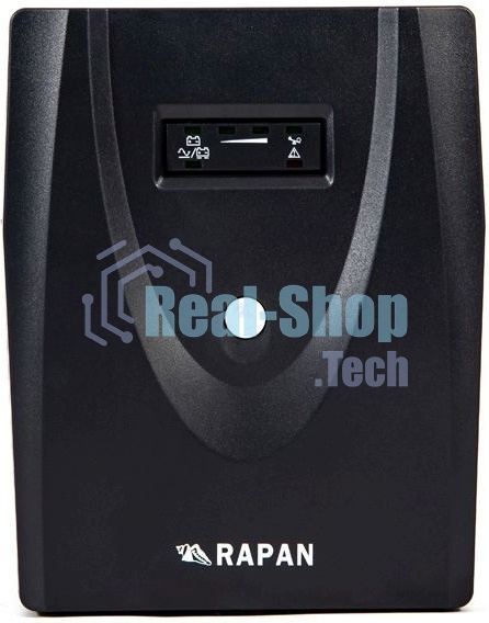 Источник бесперебойного питания RAPAN-UPS 2000 220В 2000В.А/1200Вт меандр АКБ 2х7А.ч интерактивный Бастион 735
