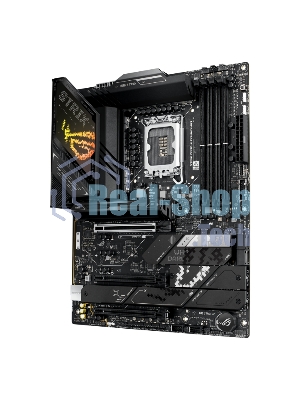 Материнская плата ASUS ROG STRIX Z890-H GAMING WIFI, LGA1851, Intel Z890, 4xDDR5, 4xSATA, 4xM.2, 1xPCIe 5.0 x16, 2xPCIe 4.0 x16, 1xDP, 1xHDMI, 1x5Gb LAN, Wi-Fi 7, 2xUSB 2.0, 4xUSB 3.2 Gen 1, 4xUSB 3.2 Gen 2, 2xUSB 3.2 Gen 2x2, 1xUSB-C, 1xS/PDIF, 2x3.5 мм, 7.1, ATX