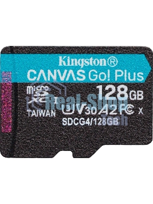 Флеш карта microSDXC 128Gb Kingston SDCG4/128GbSP Canvas Go! Plus w/o adapter
