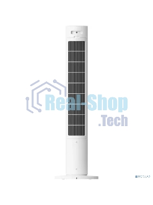 Вентилятор Xiaomi Smart Tower Fan 2 белый, напольный, 24 Вт, 4 скорости, 29 см