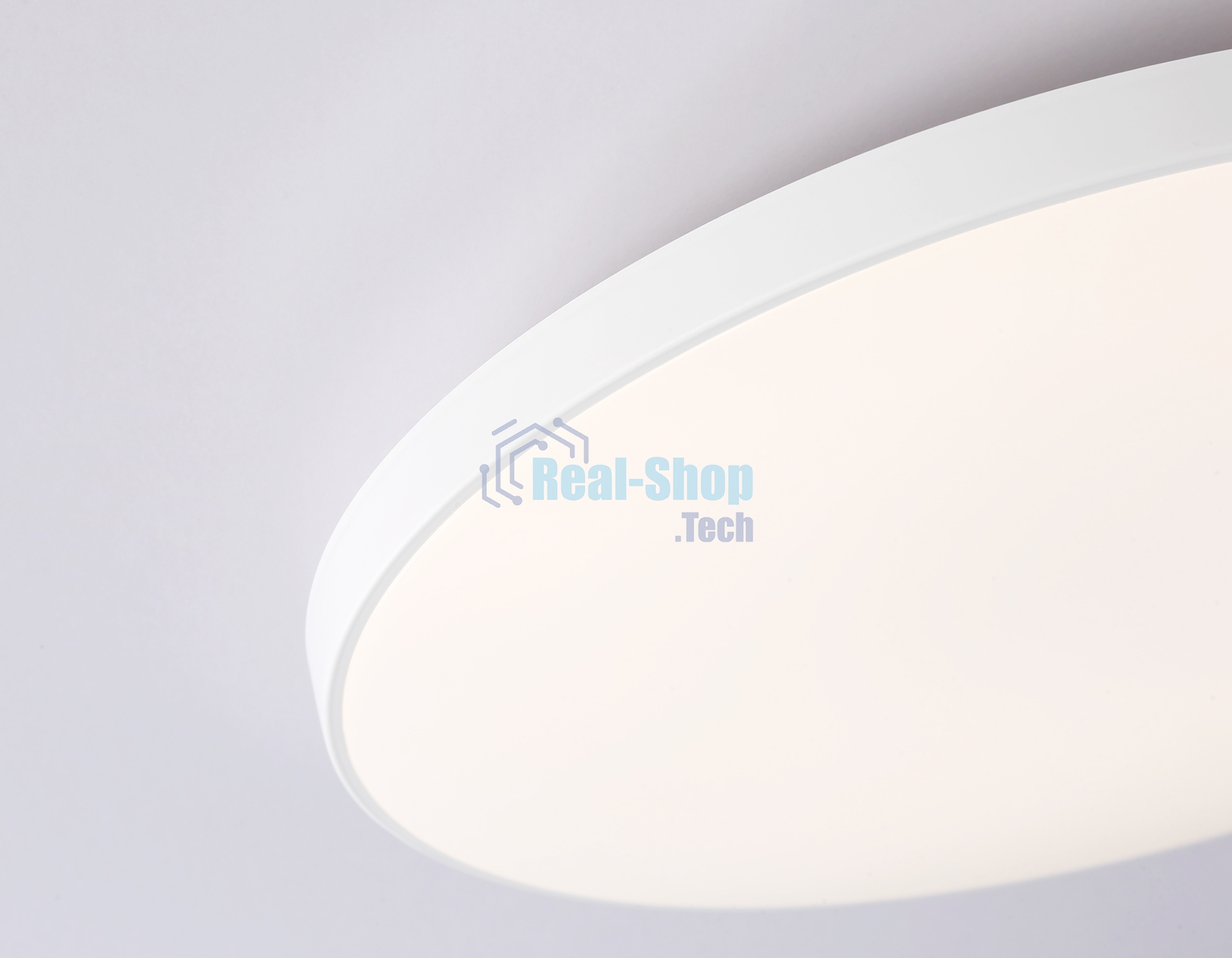 Потолочный светодиодный светильник Ambrella light FZ1221 WH белый IP44 18W 4200K D302*50 (Без ПДУ)