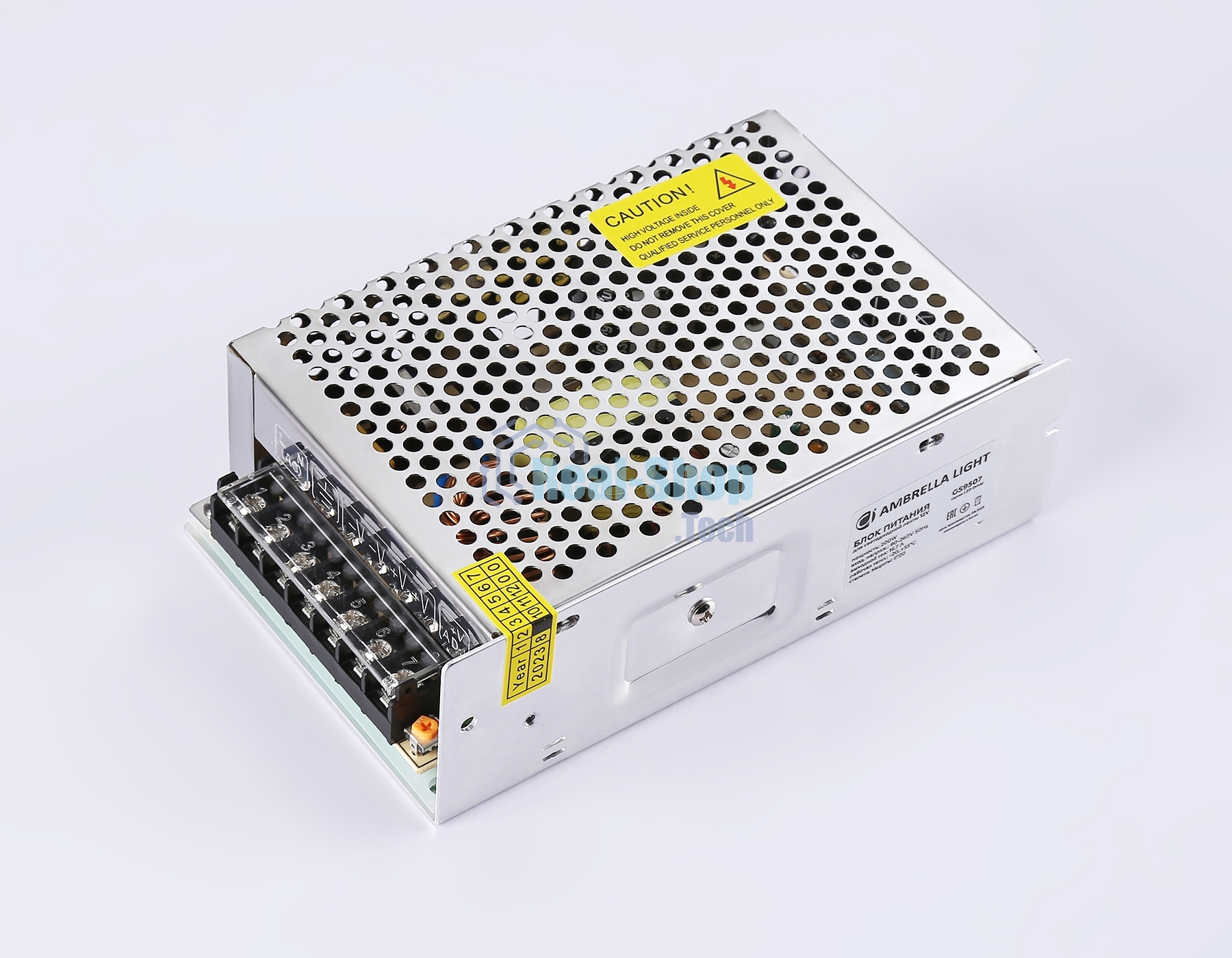 Блок питания 12V 200W 16.7A IP20 90-260V 160*98*50