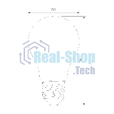 Dimmable 9W 4200K E27 (А60) (BLE2777) / Светодиодная лампа