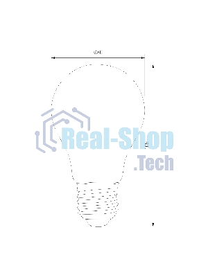 Dimmable 9W 4200K E27 (А60) (BLE2777) / Светодиодная лампа