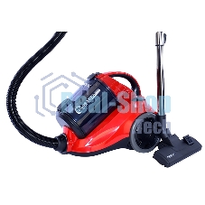 Пылесос Centek CT-2530 красный/черный, 400/2300 Вт, уборка сухая, пылесборник контейнер, 2 л