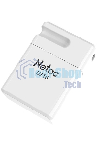 Флешка USB Netac U116 32 Gb <NT03U116N-032G-30WH>, USB 3.0, миниатюрная пластиковая белая