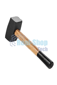 Кувалда Sparta 1500 г, кованая головка, деревянная двухцветная рукоятка