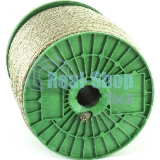 Трос металлополимерный прозрачный Сибртех ПР-8.0, (8,0мм толщина, катушка 100м.п.)