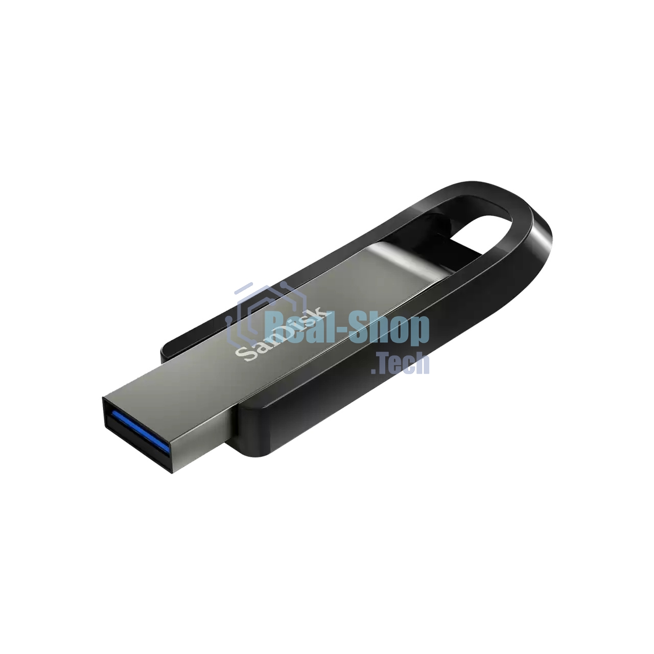 Флешка USB R/W 256Gb SanDisk CZ810 Extreme GO, USB 3.2, черный