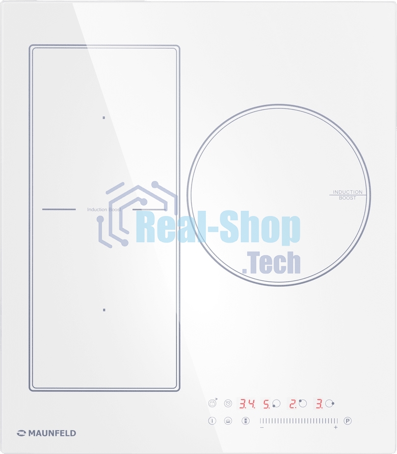 Индукционная варочная панель Maunfeld CVI453SBWH Inverter