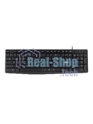 Клавиатура проводная Acer OKW121 (ZL.KBDEE.00B), USB, черный