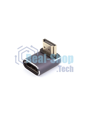 Переходник HDMI угловой папа-мама вниз