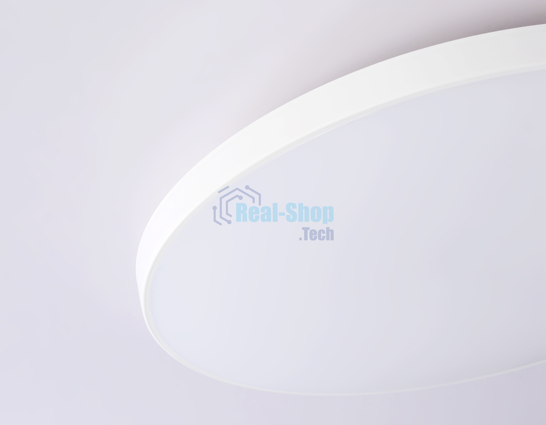 Потолочный светодиодный светильник Ambrella light FZ1221 WH белый IP44 18W 4200K D302*50 (Без ПДУ)