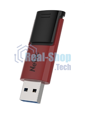 Флешка USB Netac U182 (replaced NT03U182N-016G-30RE), 16Gb, USB 3.2, R/W 70/30, красный/черный