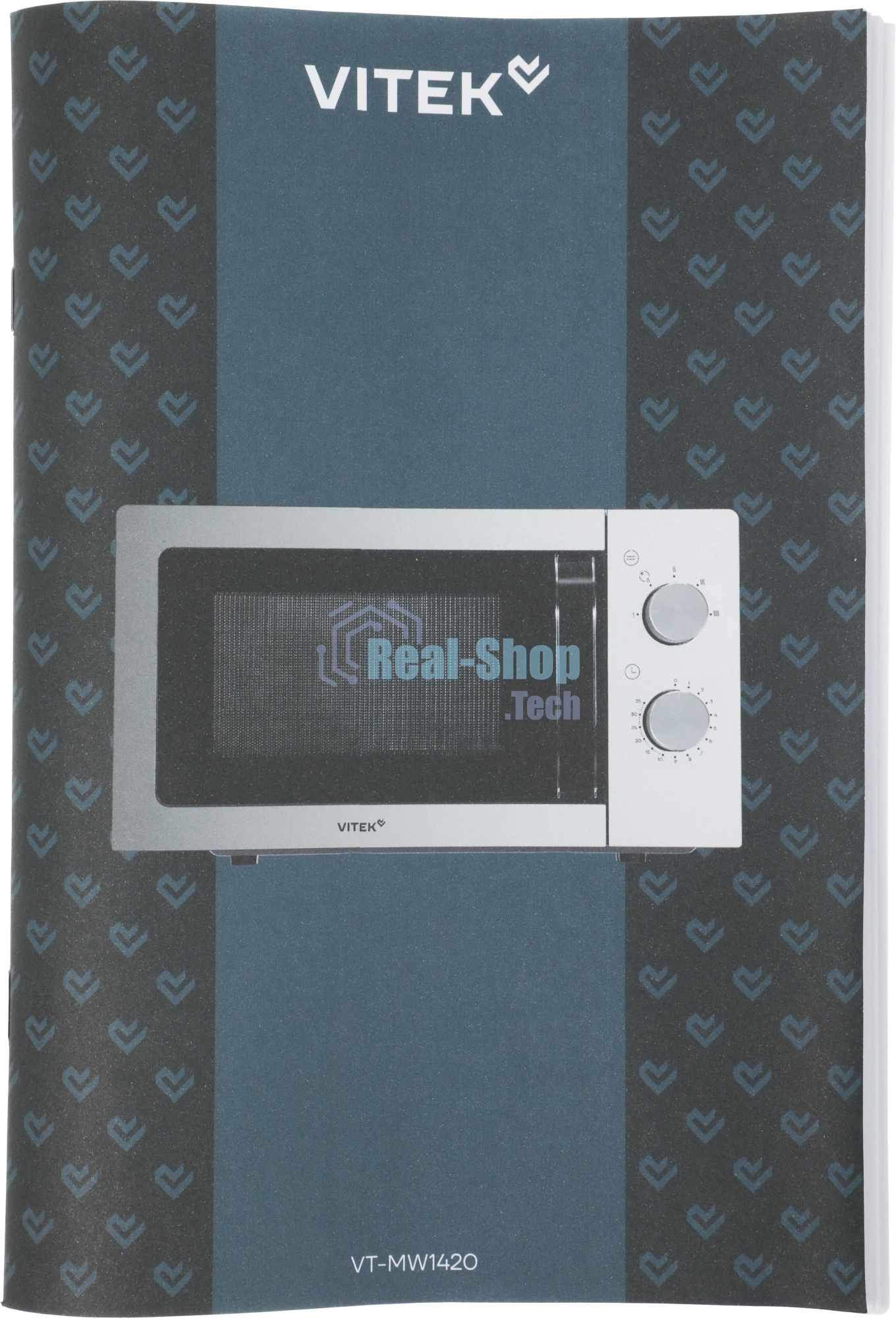 Микроволновая печь Vitek VT-MW1420 черный, 20 л, 700 Вт, переключатели — поворотный механизм
