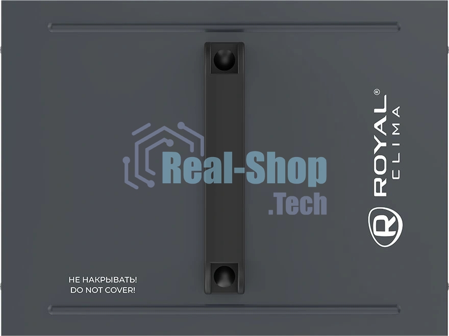 Тепловая пушка электрическая Royal Clima HEAT BOX RHB-C3 2000Вт черный/красный