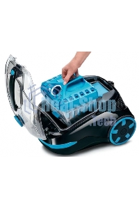 Пылесос Thomas DryBOX черный/синий, 300/1700Вт, уборка сухая, пылесборник контейнер 2.1 л